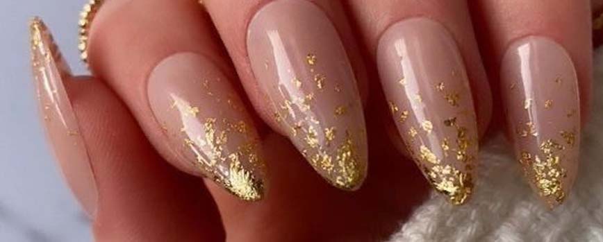 Ideas para tu manicura de color dorado elegante y atrevida. ?? | Blog  Druni