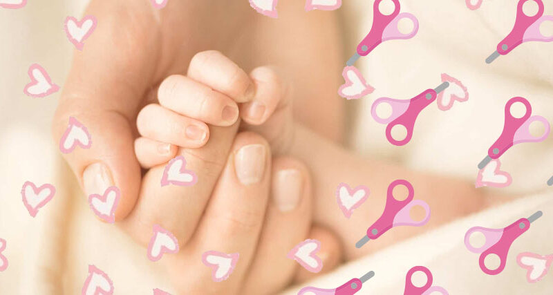 Cómo y cuándo cortar las uñas de tu bebé ✓