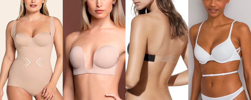 Sujetadores para vestidos con espalda descubierta on sale