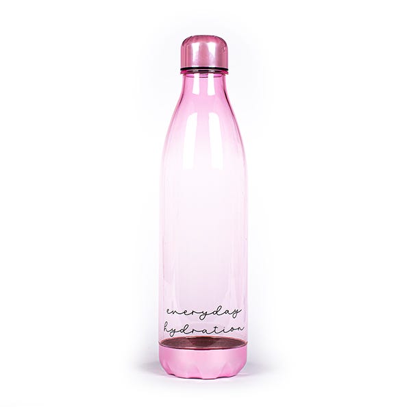 Botella vidrio color surtido 2l - 4 u azul + 2 u rosa