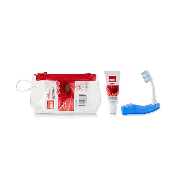 Kit para viaje cepillo dental + pasta dental