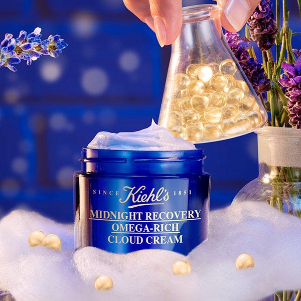 Midnight Recovery Omega Rich Cloud Cream KIEHL S Crema facial de