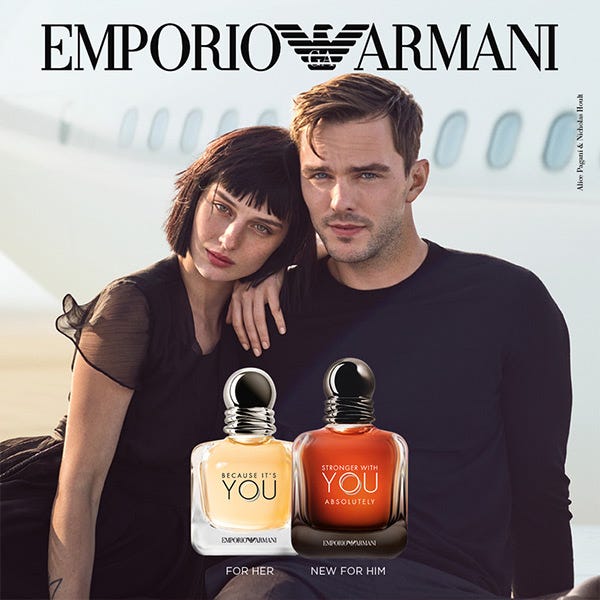 Armani perfume shop stronger with you