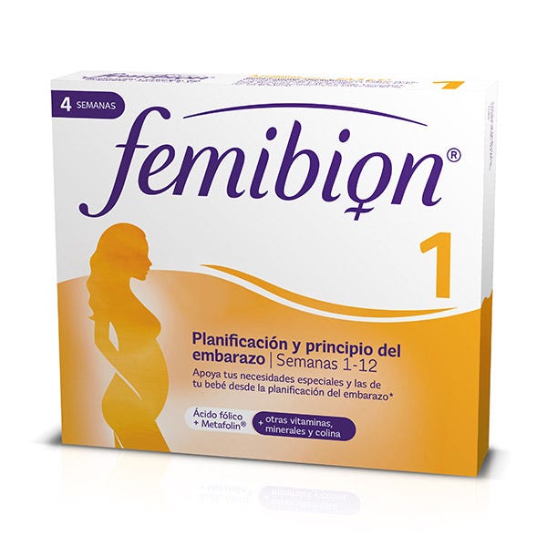 Planificacón Embarazo Semanas 1-12 FEMBION Complemento alimenticio precio