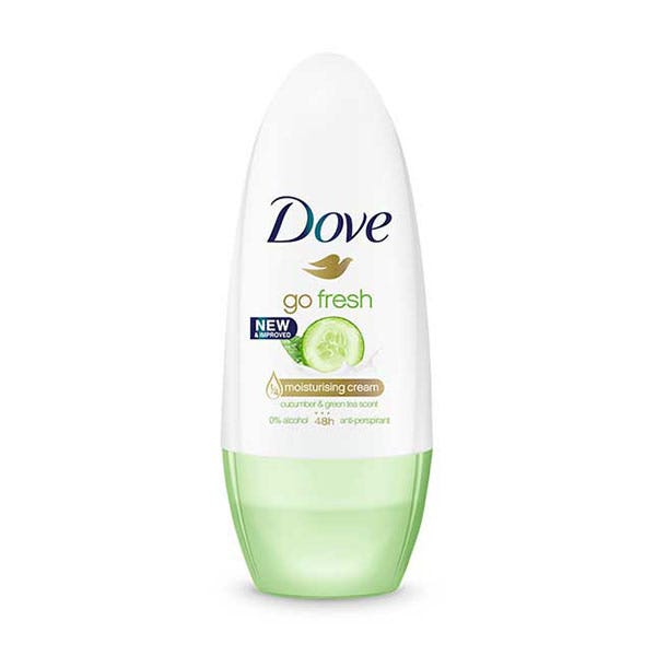 Go Fresh DOVE Desodorante roll-on de pepino y té verde precio 