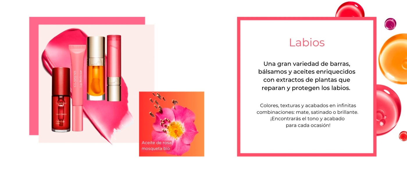 Banner Clarins