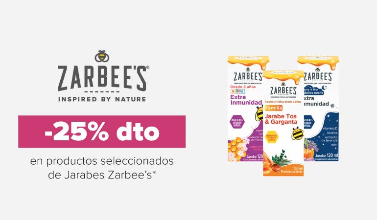 Descuento ZARBEES