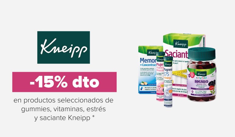 Descuento KNEIPP