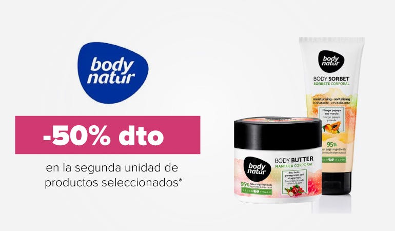 Descuento BODY NATUR