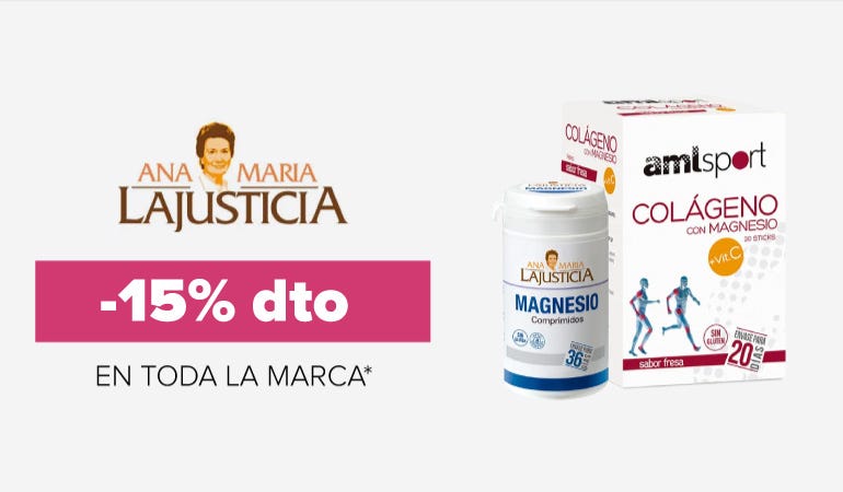 Descuento ANA MARIA LA JUSTICIA