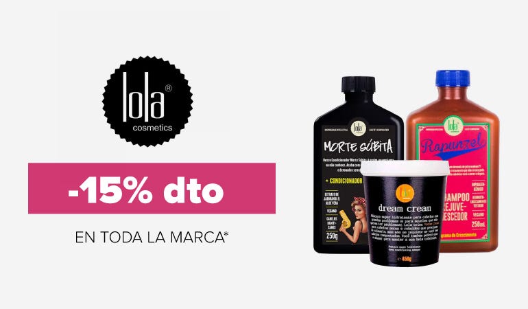 Descuento LOLA COSMETICS