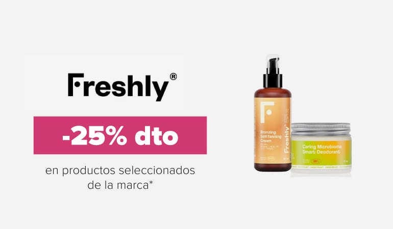 Descuento FRESHLY COSMETICS