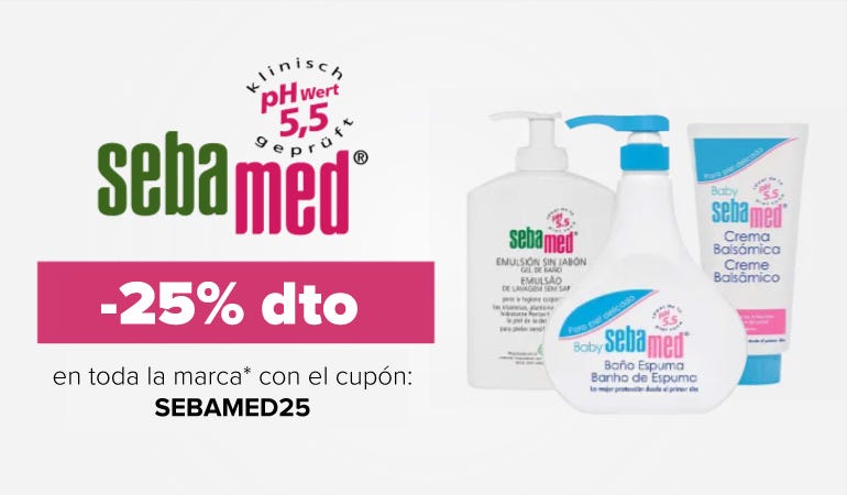 Descuento SEBAMED