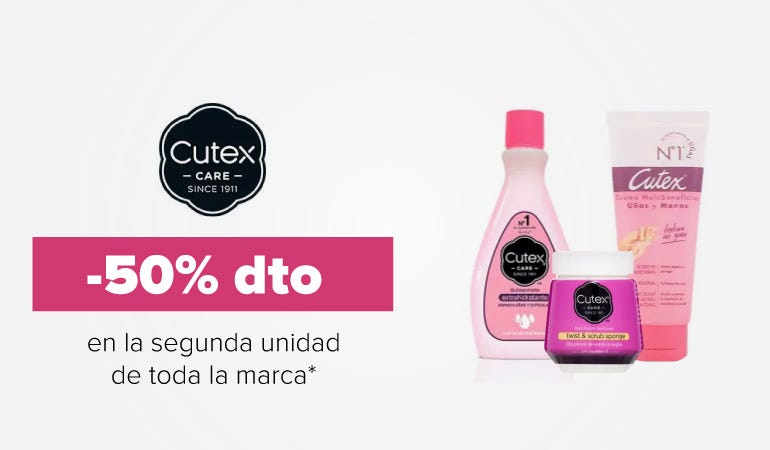 Descuento CUTEX