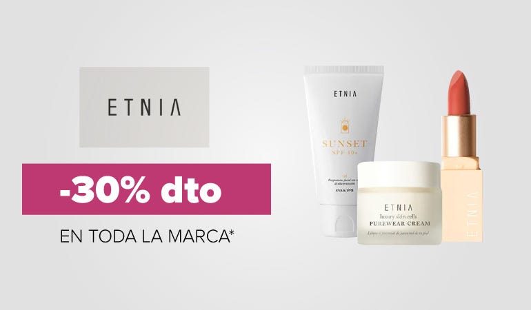 Descuento ETNIA COSMETICS