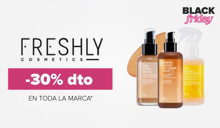 Descuento FRESHLY COSMETICS