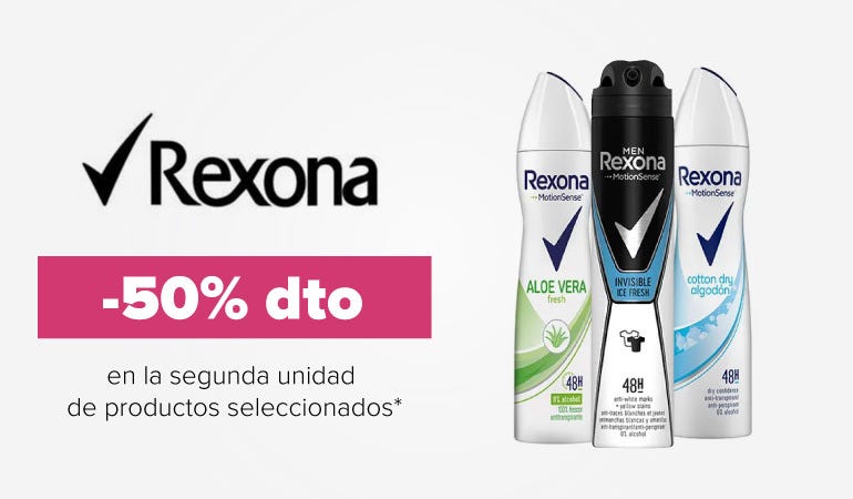 Descuento REXONA