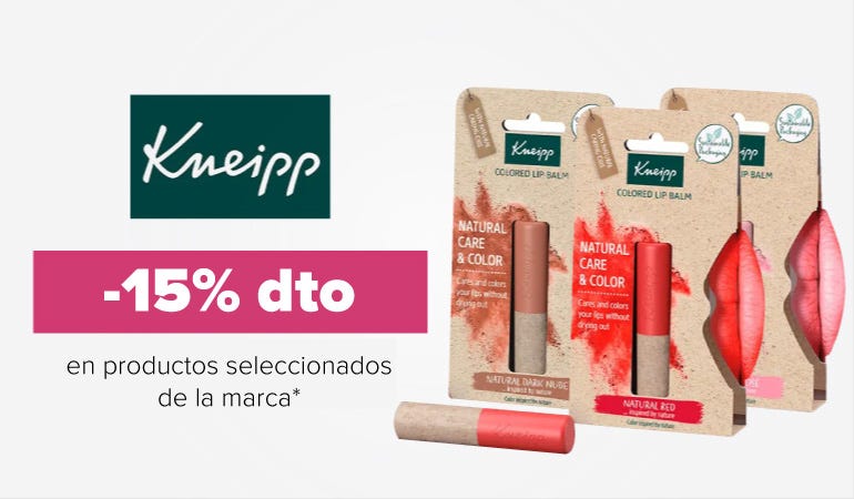 Descuento KNEIPP